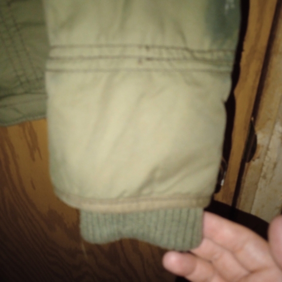 American Eagle Outfitters Jacket Mens Size Small Green Full Zip Polyester Lined - Picture 13 of 16